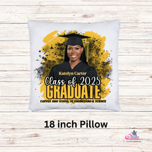 Load image into Gallery viewer, Custom Graduation Pillow