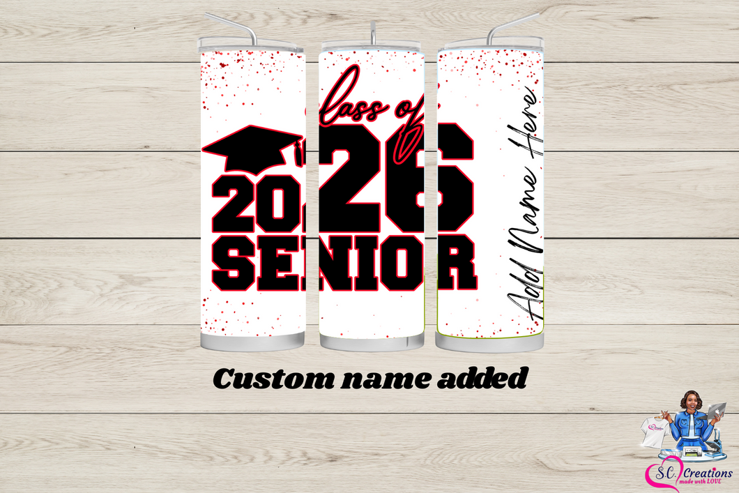 Senior Class of 2026 Tumbler