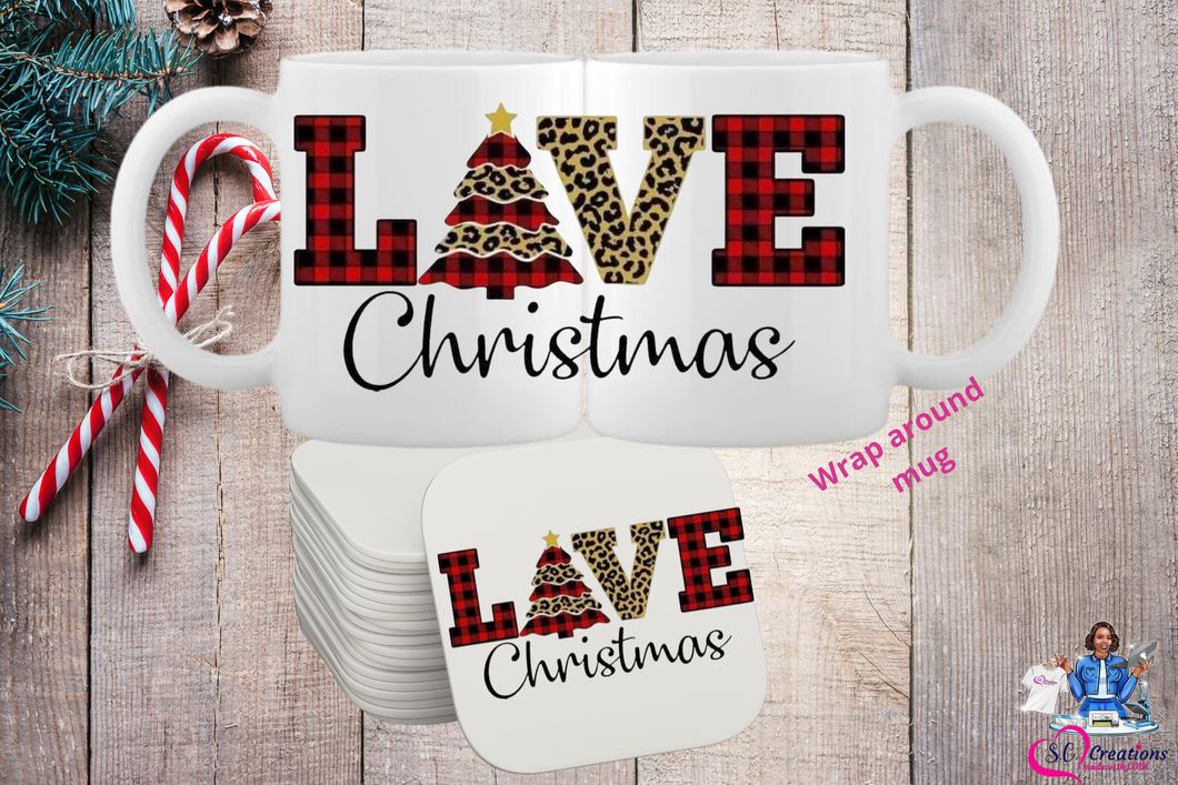 15 oz Love Christmas mug