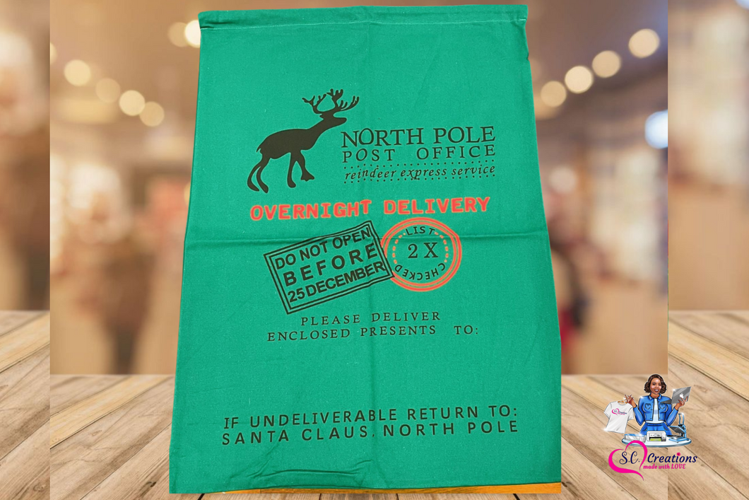 Personalized Santa Sacks