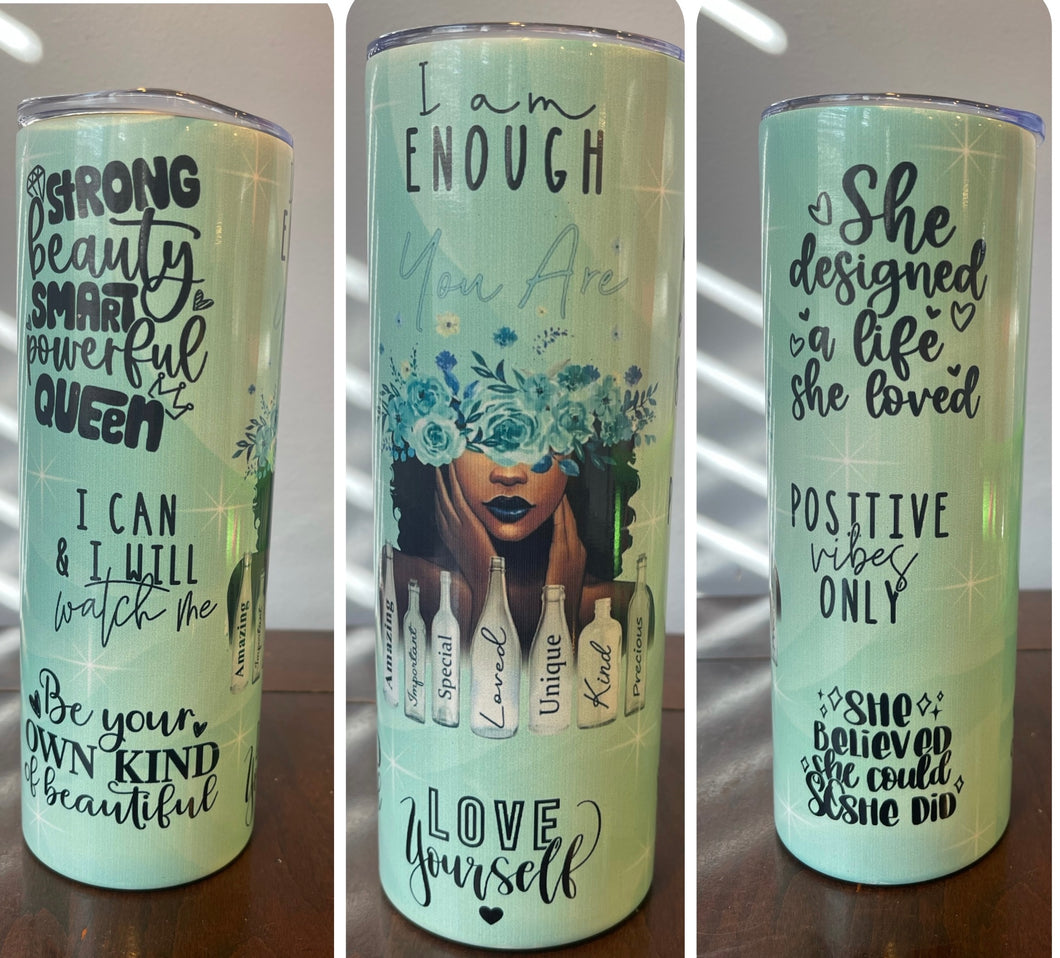 Love Yourself 20 oz tumbler