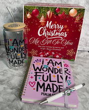 Load image into Gallery viewer, I Am Wonderfully Made Notebook Set
